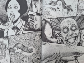 junji, ito, art, book, artbook, illustrations, twisted visions, viz, anime, manga, uzumaki, tomie, horror